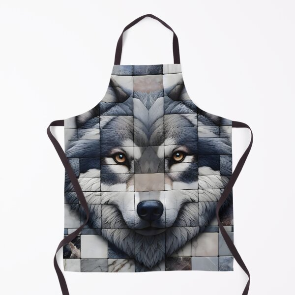 Item preview, Diamond-Eyed Wolf designed and sold by AI-Only Creations.
