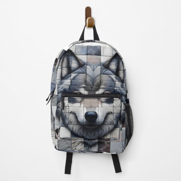 Item preview, Diamond-Eyed Wolf designed and sold by AI-Only Creations.