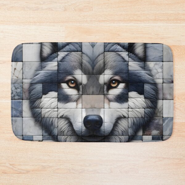 Item preview, Diamond-Eyed Wolf designed and sold by AI-Only Creations.