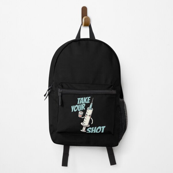 Item preview, Take your Shot Injection Needle Nurse Humor designed and sold by DoodleDashShop.