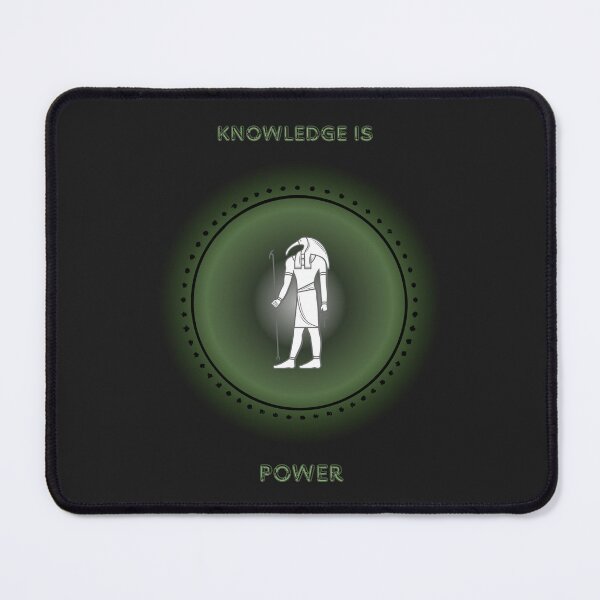 Item preview, Knowledge Is Power. Thoth Egyptian God. designed and sold by Third-Eye-Realm.