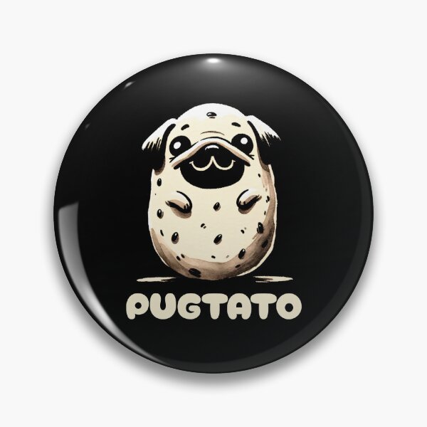 Item preview, Potato Pug Pugtato Couch Potato designed and sold by DoodleDashShop.