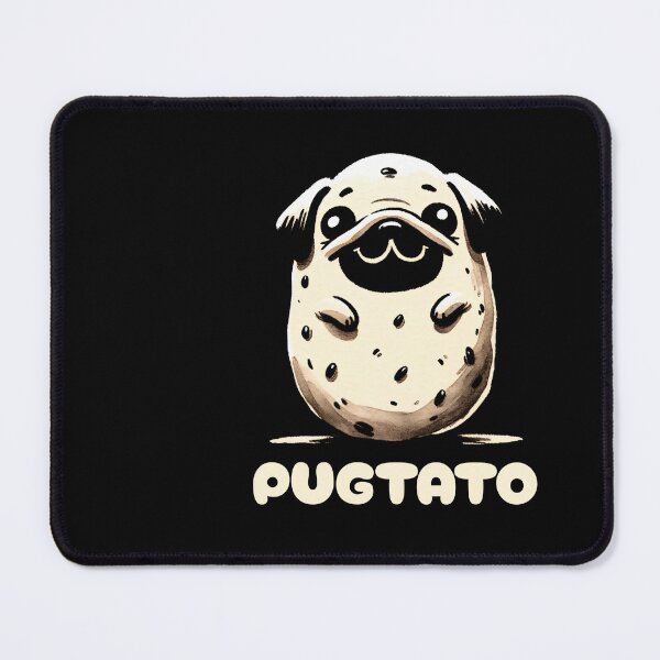Item preview, Potato Pug Pugtato Couch Potato designed and sold by DoodleDashShop.