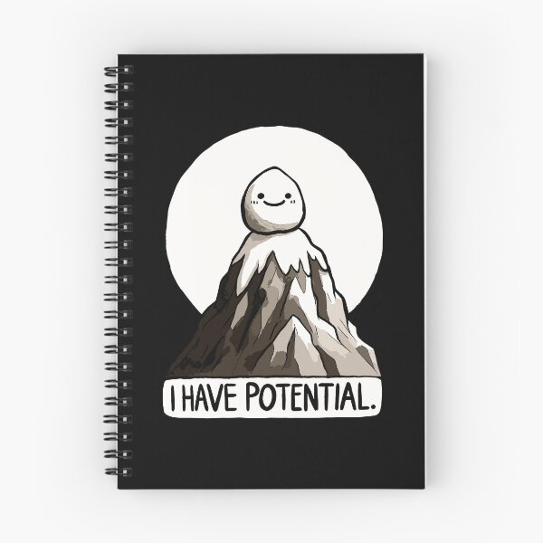 Item preview, Physics Joke - I have Potential Rock Mountain designed and sold by DoodleDashShop.