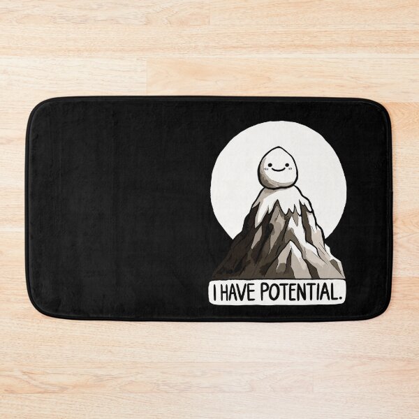Item preview, Physics Joke - I have Potential Rock Mountain designed and sold by DoodleDashShop.