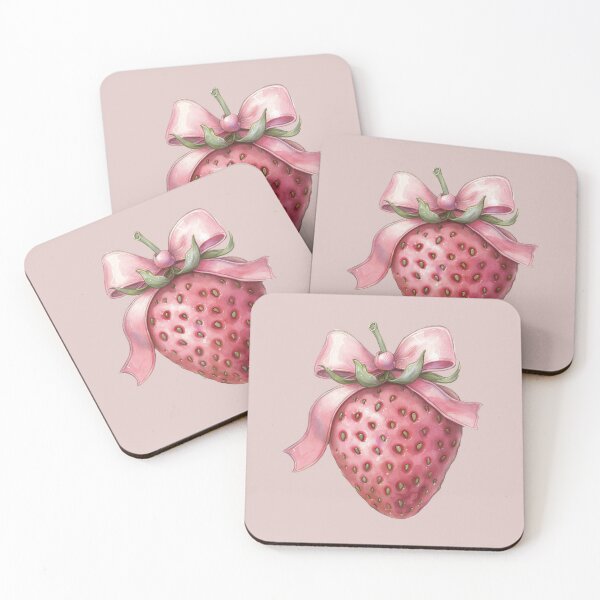 Item preview, Vintage Coquette Aesthetic Strawberry  designed and sold by CozyLightsStore.