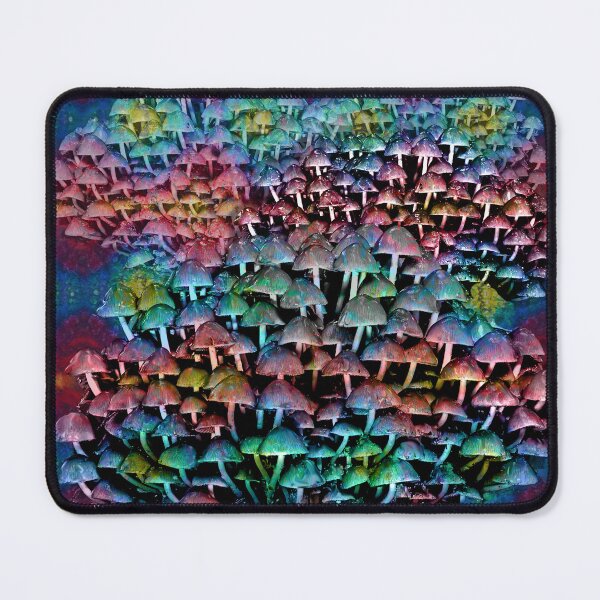 Item preview, Mushrooms Tie Dye Trippy Psychedelic forest cave designed and sold by AuroraXGreen.