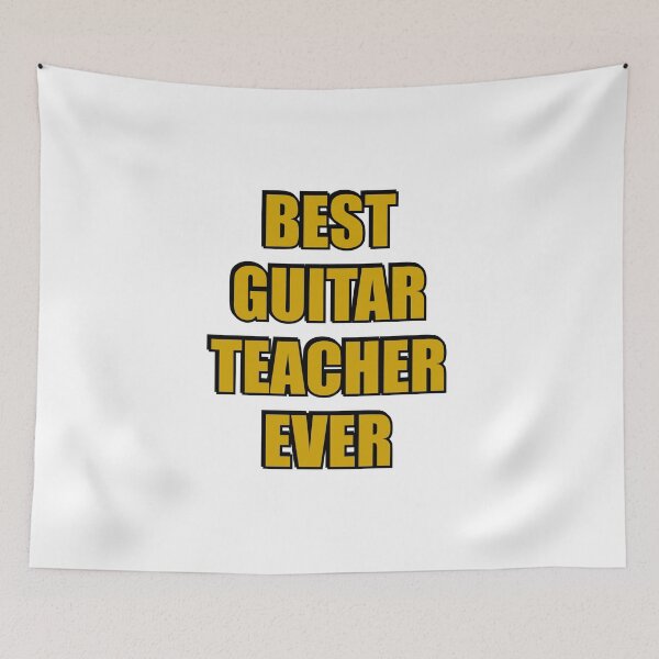 Item preview, Best guitar teacher ever - elementary music designed and sold by Inspirationmotivation.