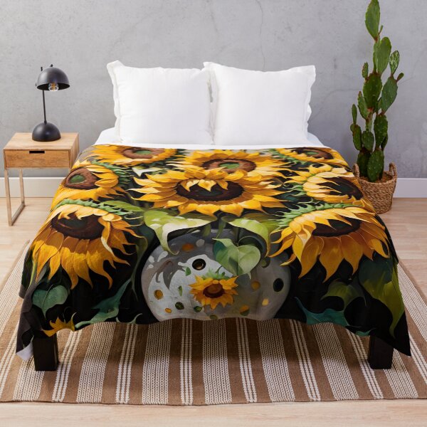 Item preview, Bouquet Of Sunflowers In Oil Painting Style designed and sold by Adelberton.