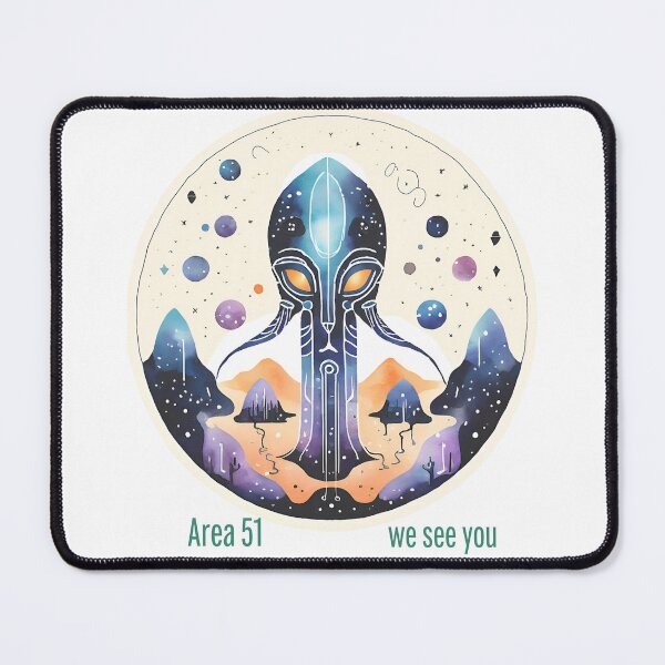 Item preview, Area 51 Unveiled Visions of Area 51 designed and sold by dcohea.
