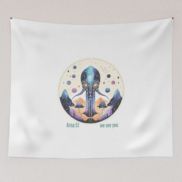 Item preview, Area 51 Unveiled Visions of Area 51 designed and sold by dcohea.