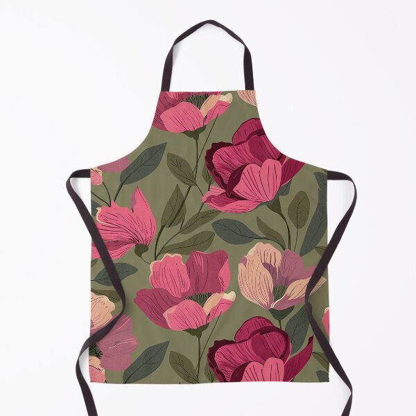 Item preview, Pattern of magenta flowers, modern style designed and sold by Dream scape  of Lucy.