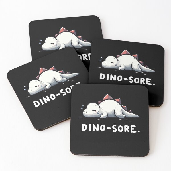 Item preview, Dinosaur Fitness Sore Dinosore Dino Humor designed and sold by DoodleDashShop.
