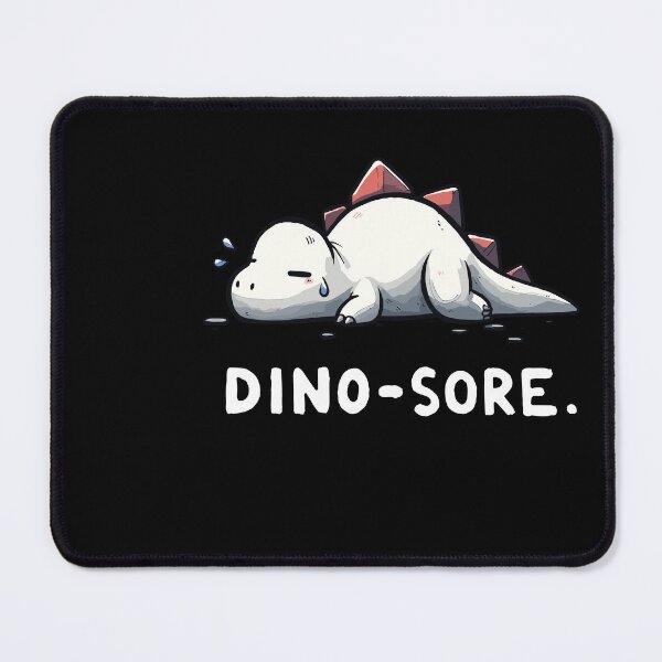 Item preview, Dinosaur Fitness Sore Dinosore Dino Humor designed and sold by DoodleDashShop.