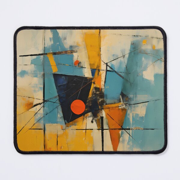 Item preview, Geometric Abstraction Painting designed and sold by kuralesya.