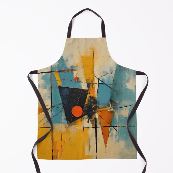 Item preview, Geometric Abstraction Painting designed and sold by kuralesya.
