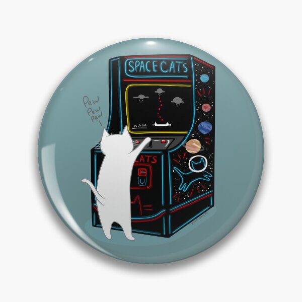 Item preview, Space Cats Pew Pew! designed and sold by KilkennyCat Art.