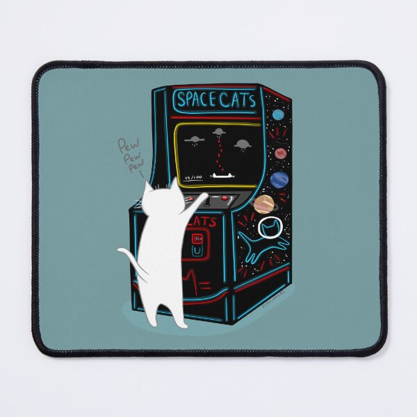 Item preview, Space Cats Pew Pew! designed and sold by KilkennyCat Art.