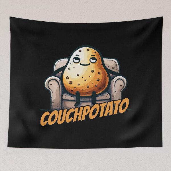 Item preview, Couch Potato - Lazy TV Potato - Couch Potato designed and sold by DoodleDashShop.