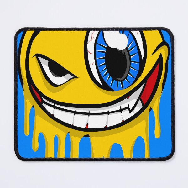 Item preview, Smiling Maniac Emoji Face  designed and sold by EZPAINT.