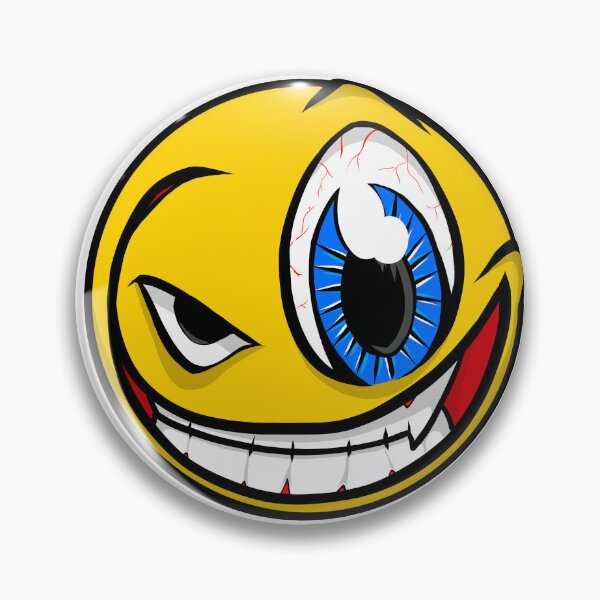 Item preview, Smiling Maniac Emoji Face  designed and sold by EZPAINT.