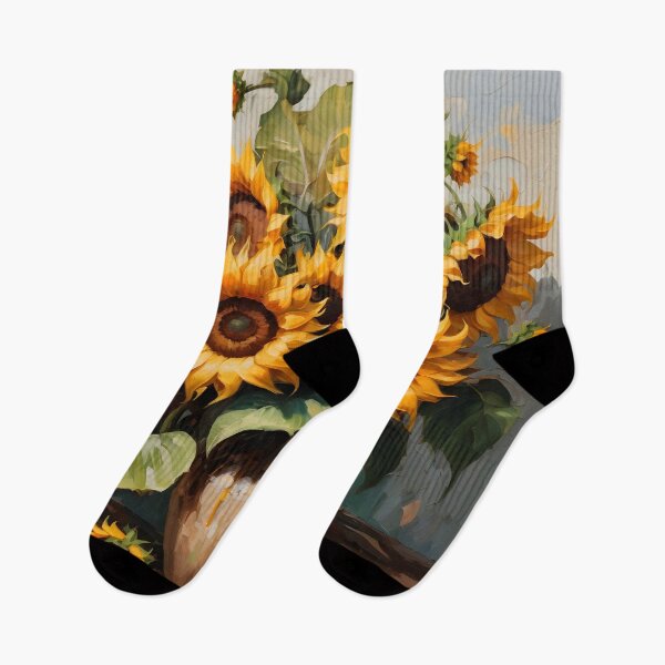 Item preview, Bouquet Of Sunflowers In Oil Painting Style designed and sold by Adelberton.