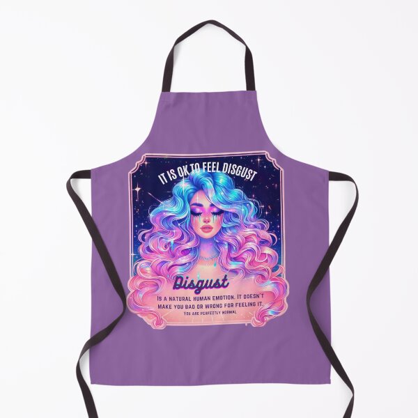 Item preview, Pastel Holographic Watercolor Sticker: Accepting Disgust, Embracing Emotional Authenticity designed and sold by Queueka.