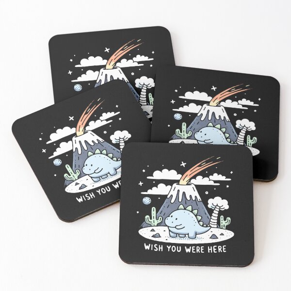 Item preview, Humorous Dino - Wish you were here - Apocalytic Dinosaur Humor designed and sold by DoodleDashShop.