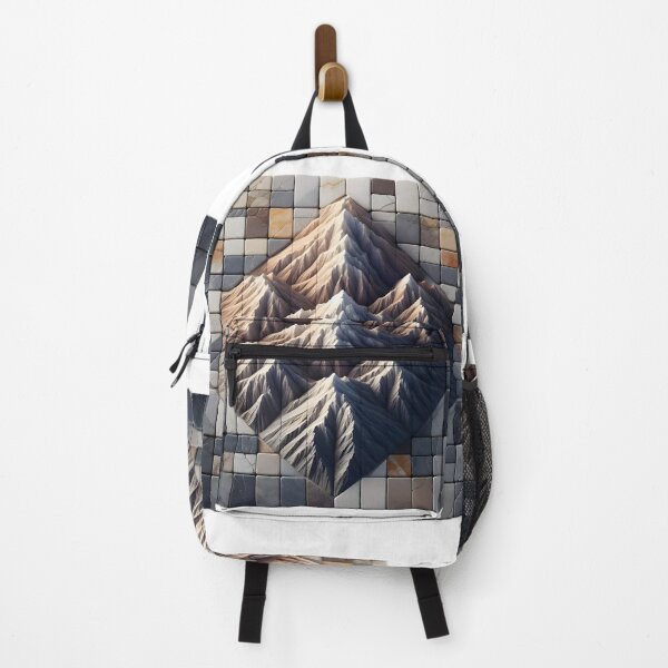 Item preview, Stone Peaks: Minimalist Mountain Range designed and sold by AI-Only Creations.