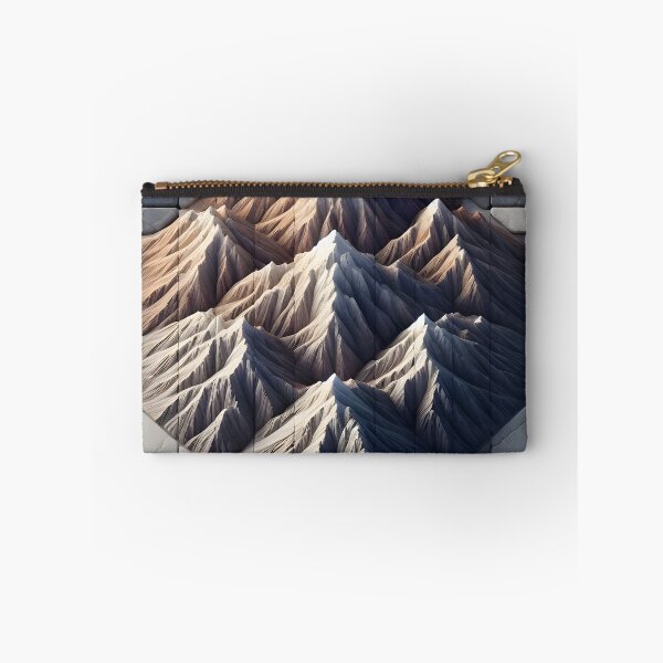 Item preview, Stone Peaks: Minimalist Mountain Range designed and sold by AI-Only Creations.