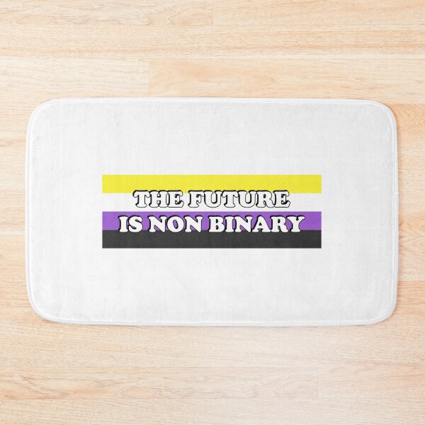 Item preview, The Future Is Non Binary  designed and sold by Inspirationmotivation.