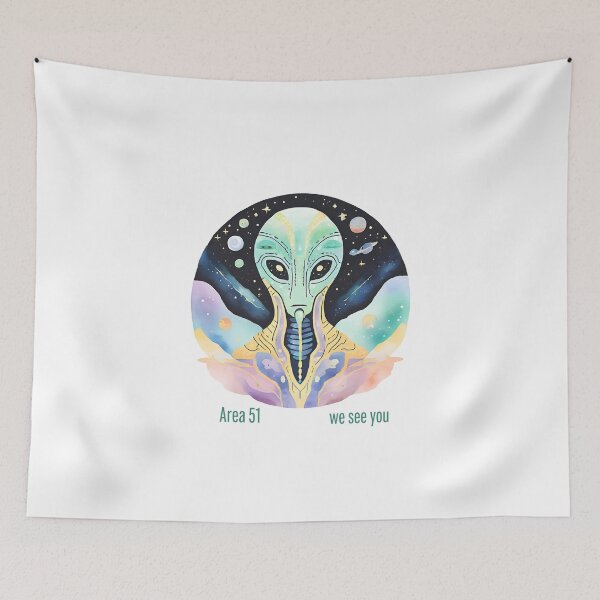Item preview, Area 51 Unveiled Visions of Area 51 designed and sold by dcohea.