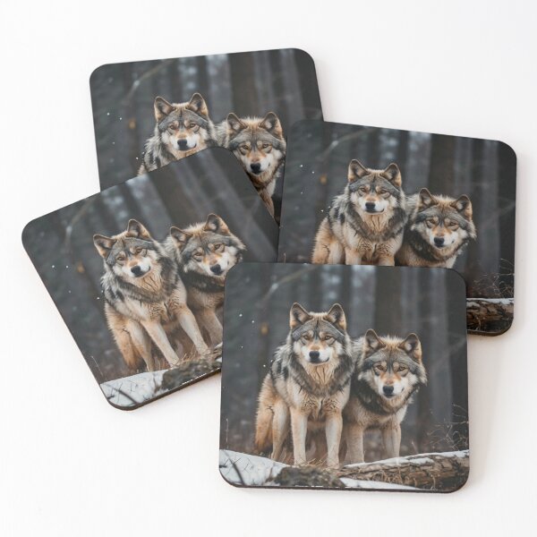 Item preview, Couple Of Wolves designed and sold by ThralStore.