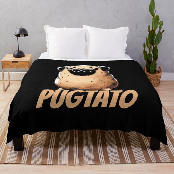 Item preview, Potato Dog - Pugtato - Potato Pug Dog - Lazy Dog designed and sold by DoodleDashShop.