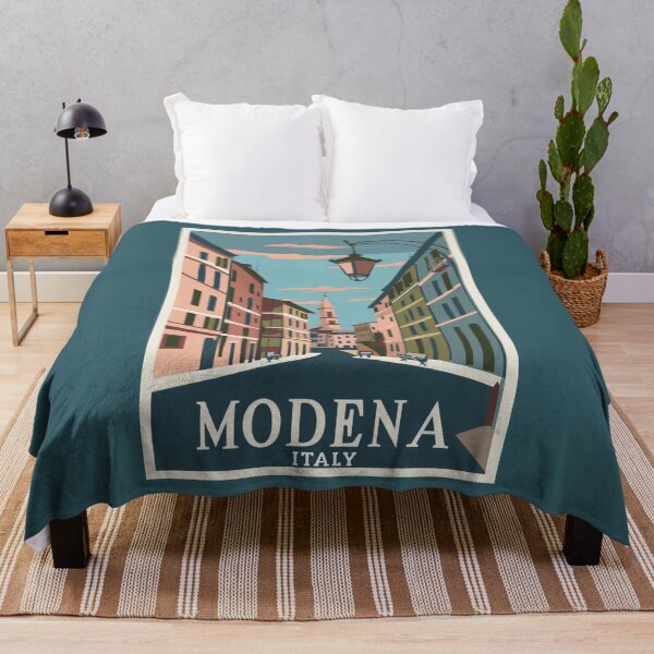 Item preview, A Vintage Travel Illustration of Modena - Italy designed and sold by GoodOldVintage.