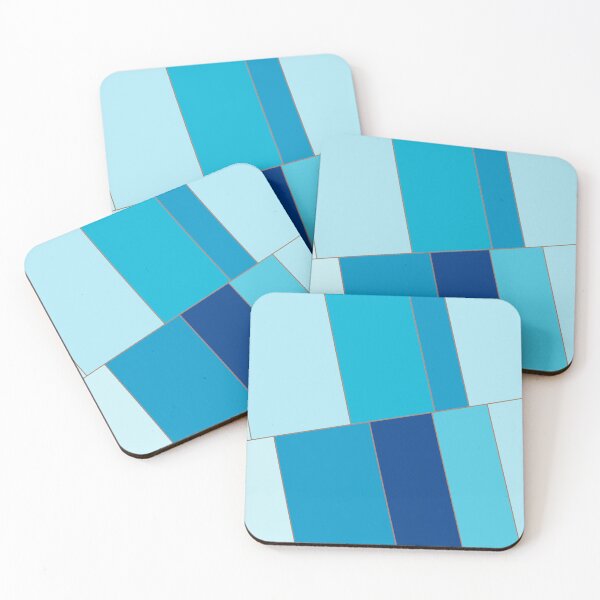 Item preview, Blue Gradient Tones Multicolor Bars designed and sold by Alchemy-A-La-G.