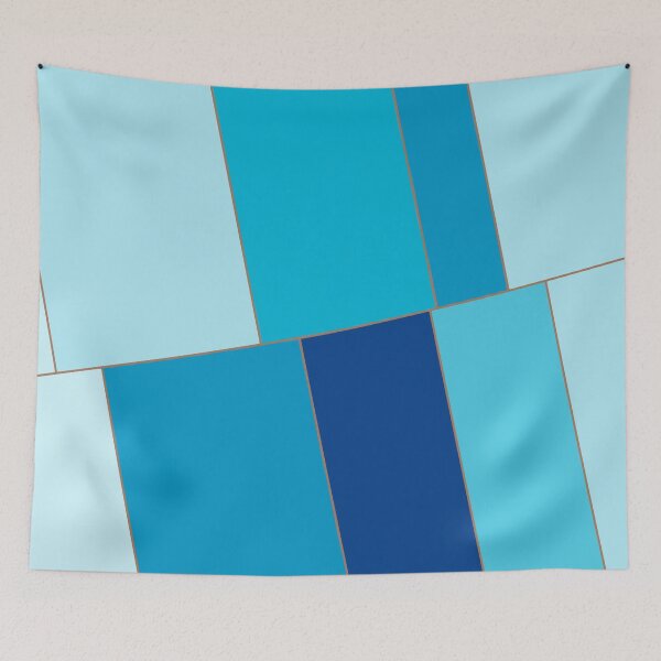 Item preview, Blue Gradient Tones Multicolor Bars designed and sold by Alchemy-A-La-G.