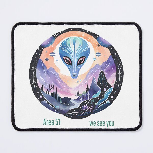 Item preview, Area 51 Unveiled Visions of Area 51 designed and sold by dcohea.