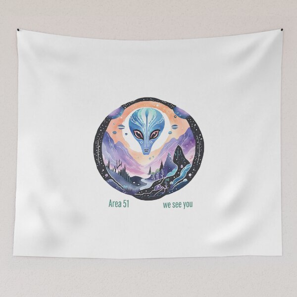 Item preview, Area 51 Unveiled Visions of Area 51 designed and sold by dcohea.