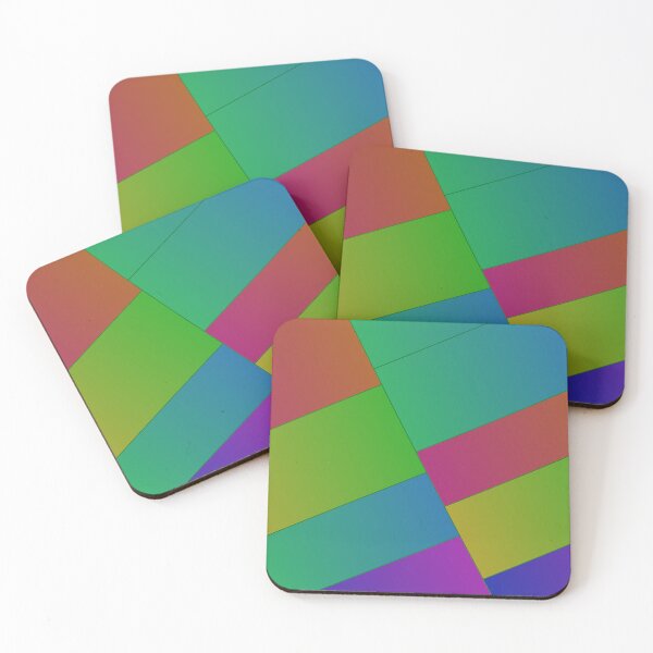 Item preview, Rainbow Gradient Tones Multicolor Bars designed and sold by Alchemy-A-La-G.