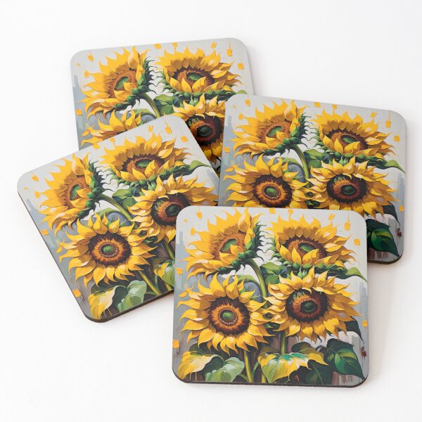Item preview, Bouquet Of Sunflowers In Oil Painting Style designed and sold by Adelberton.