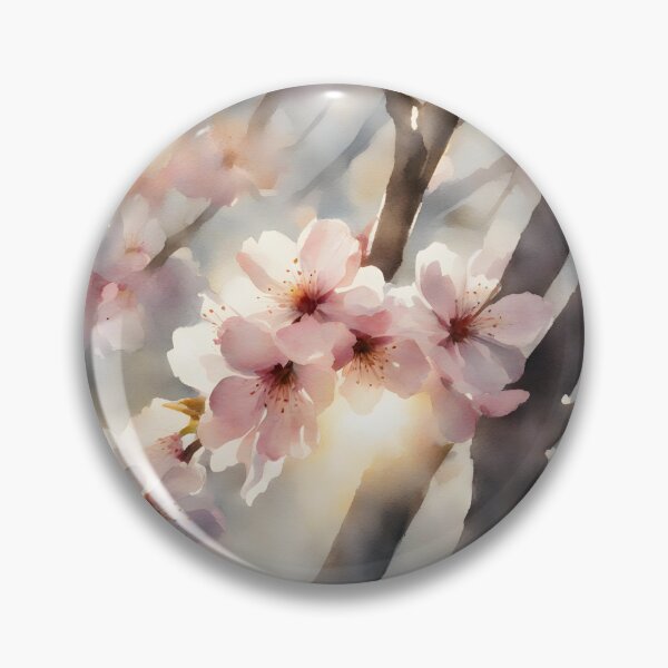 Item preview, Cherry Blossoms in Sunshine in Spring designed and sold by CalmnessbyChoice.