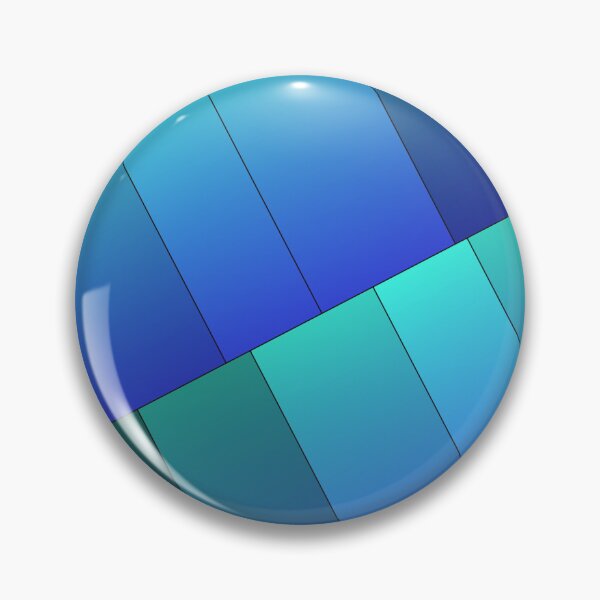 Item preview, Teal Gradient Tones Blue Multicolor Bars designed and sold by Alchemy-A-La-G.