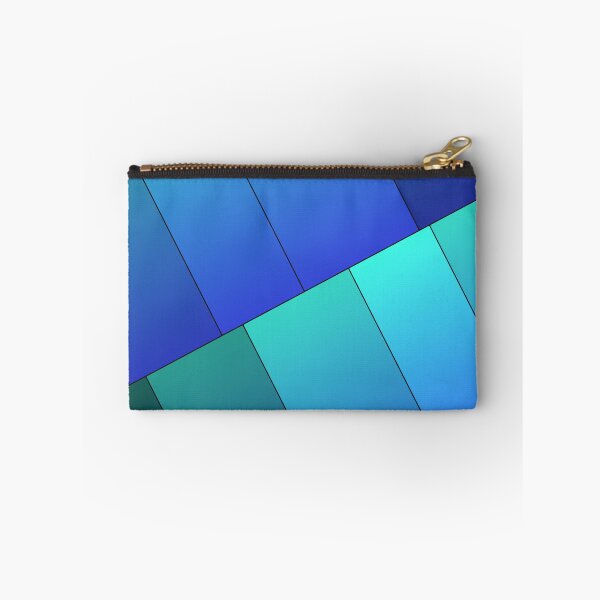 Item preview, Teal Gradient Tones Blue Multicolor Bars designed and sold by Alchemy-A-La-G.