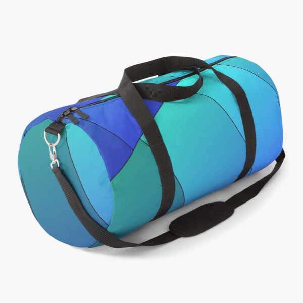 Item preview, Teal Gradient Tones Blue Multicolor Bars designed and sold by Alchemy-A-La-G.