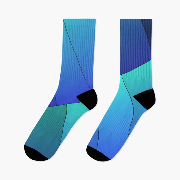 Item preview, Teal Gradient Tones Blue Multicolor Bars designed and sold by Alchemy-A-La-G.
