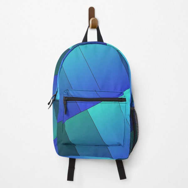 Item preview, Teal Gradient Tones Blue Multicolor Bars designed and sold by Alchemy-A-La-G.