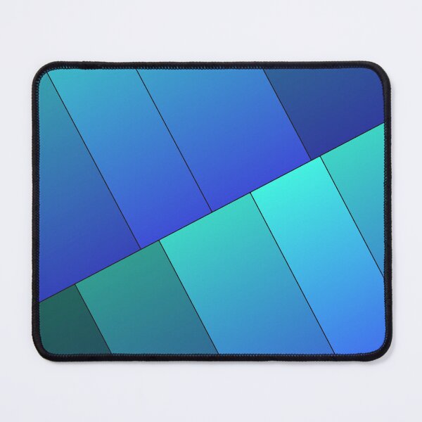 Item preview, Teal Gradient Tones Blue Multicolor Bars designed and sold by Alchemy-A-La-G.