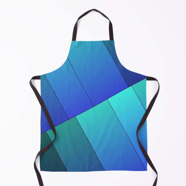 Item preview, Teal Gradient Tones Blue Multicolor Bars designed and sold by Alchemy-A-La-G.