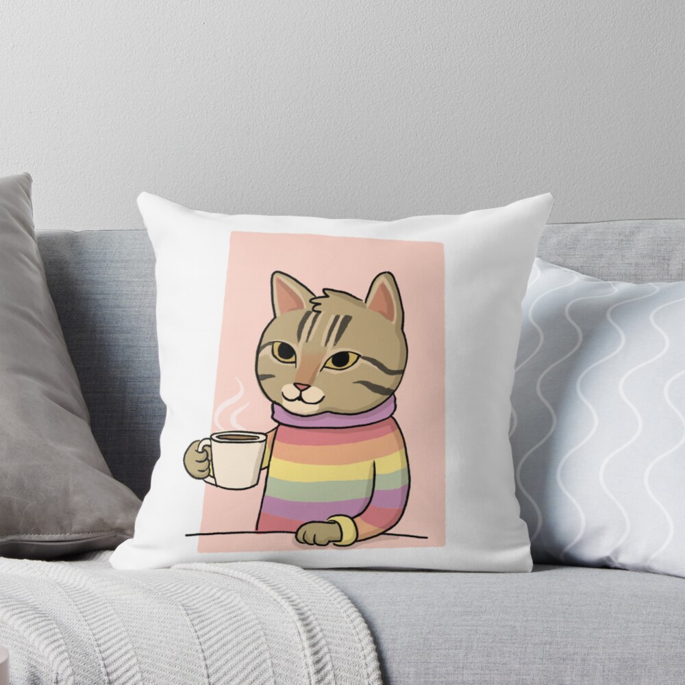 Item preview, Throw Pillow designed and sold by Angypants.